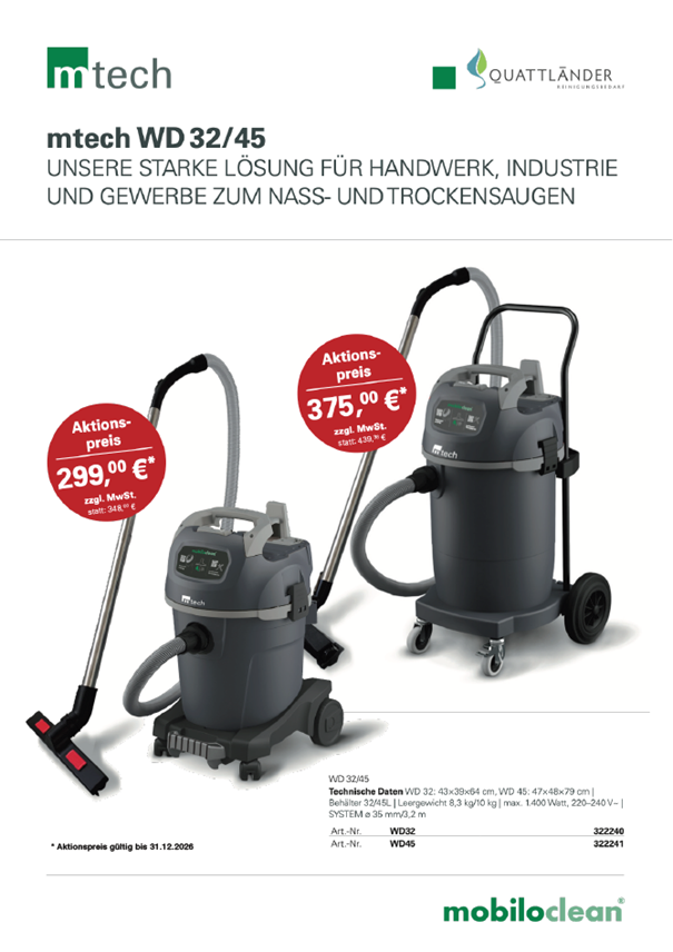 mtech Wassersauger